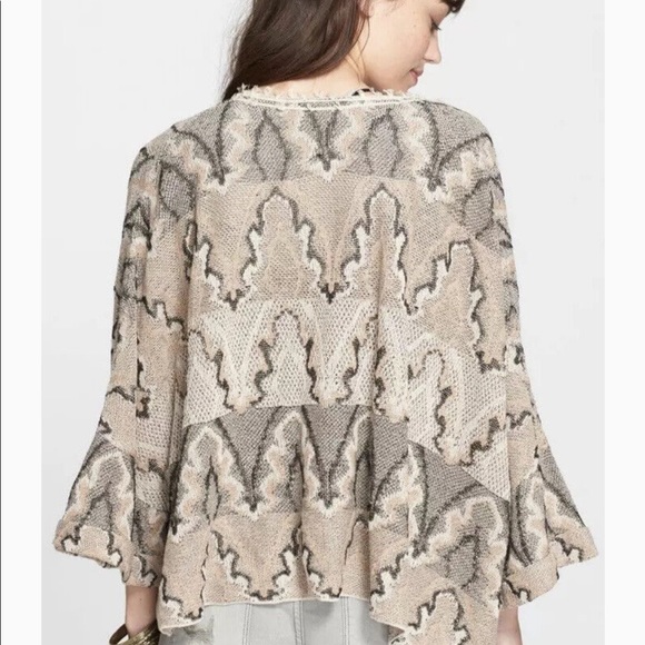 Free People Butterfly Kimono Sweater Cardigan - Picture 3 of 11